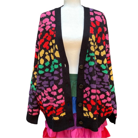 FARM Rio Multicolor Patterned Cardigan - Picture 9 of 12